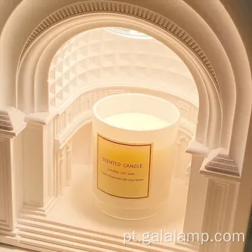 Lâmpada de cabeceira com aromaterapia com cera derretida